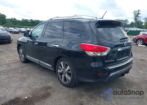 2015 Nissan Pathfinder Platinum from USA, damaged, VIN 5N1AR2MM9FC648426